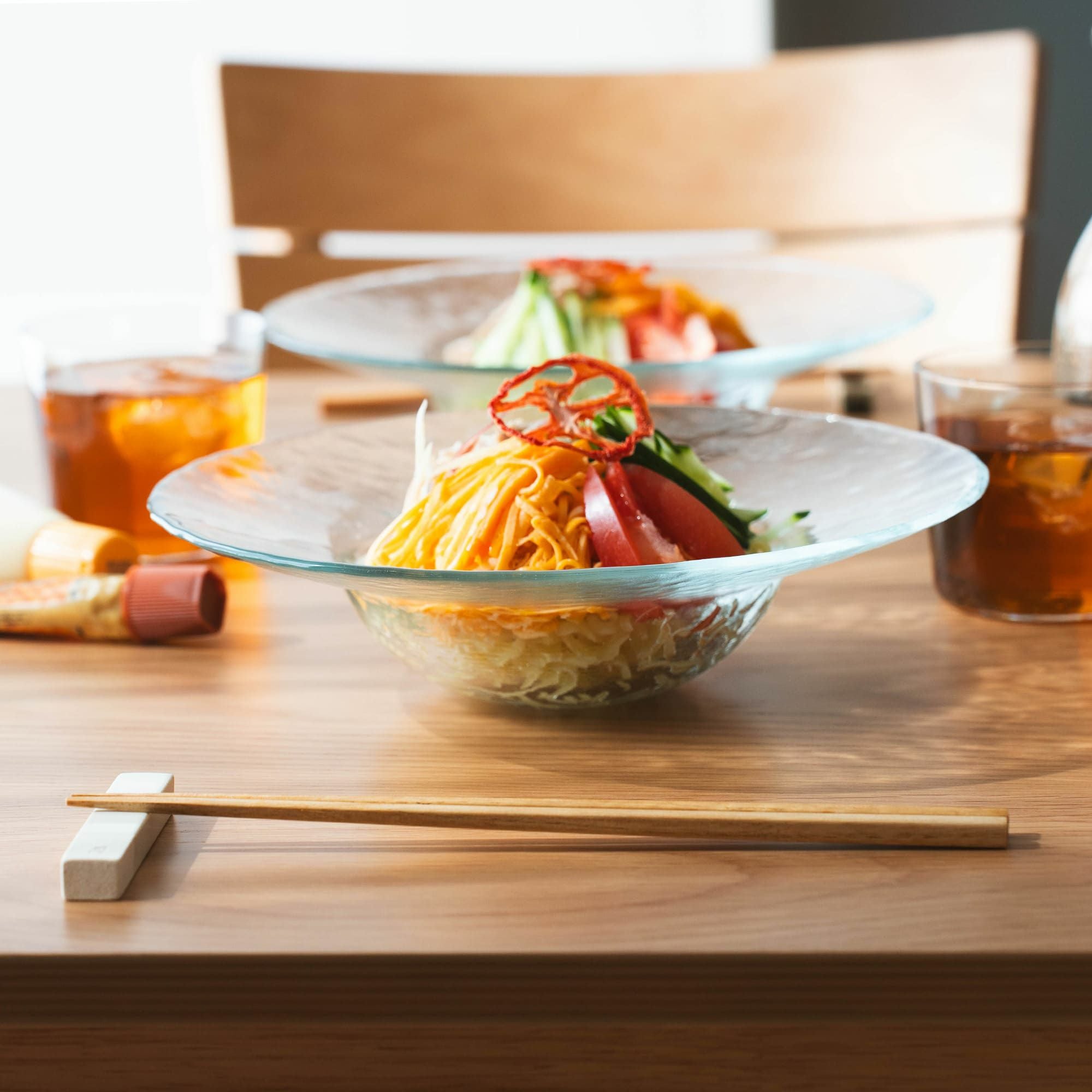 木村硝子店 ヒップ カクテルプレート 9インチ 24cm宅配便指定 | シキとサイ