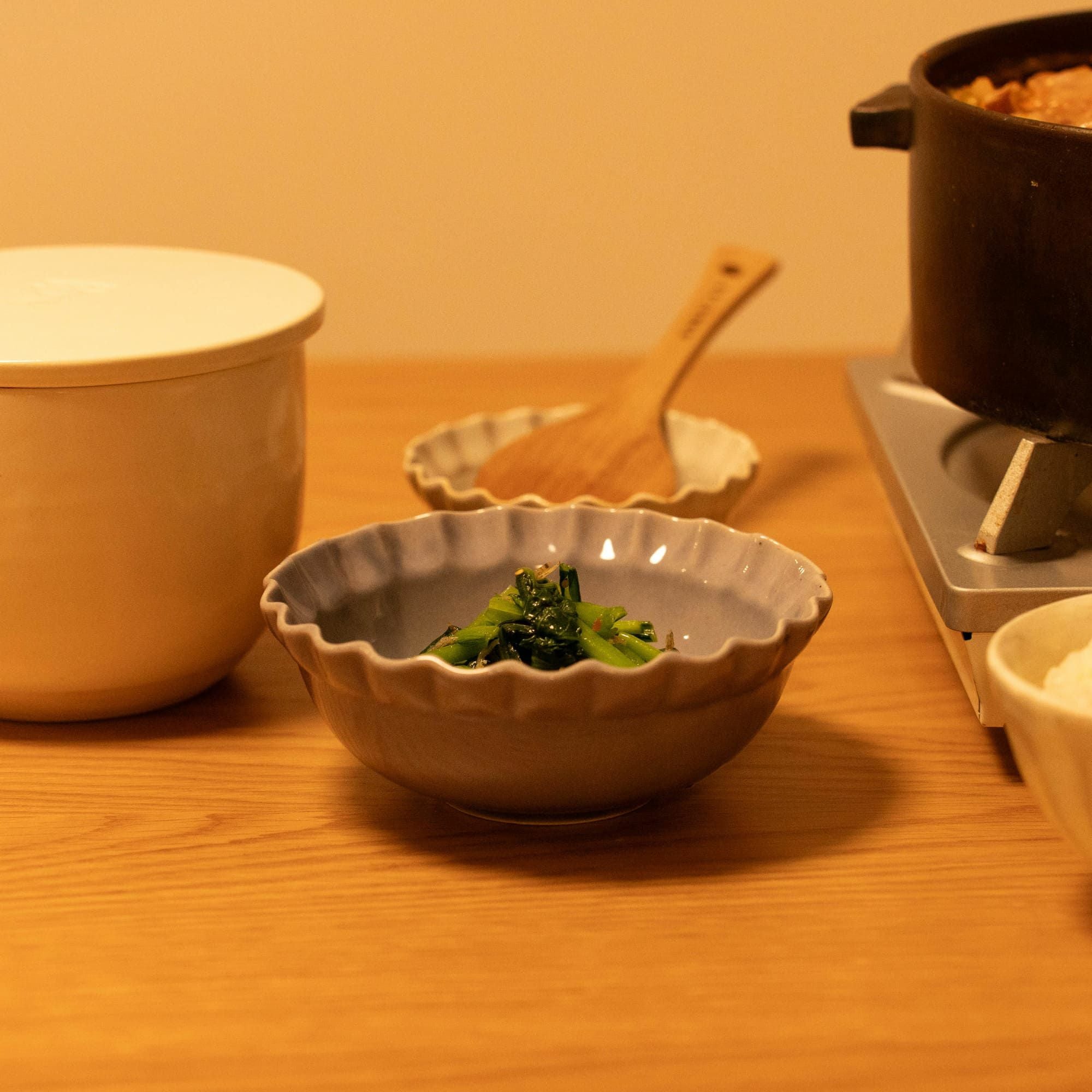 studio m' ミュゲ5寸 煮物鉢宅配便指定 | シキとサイ