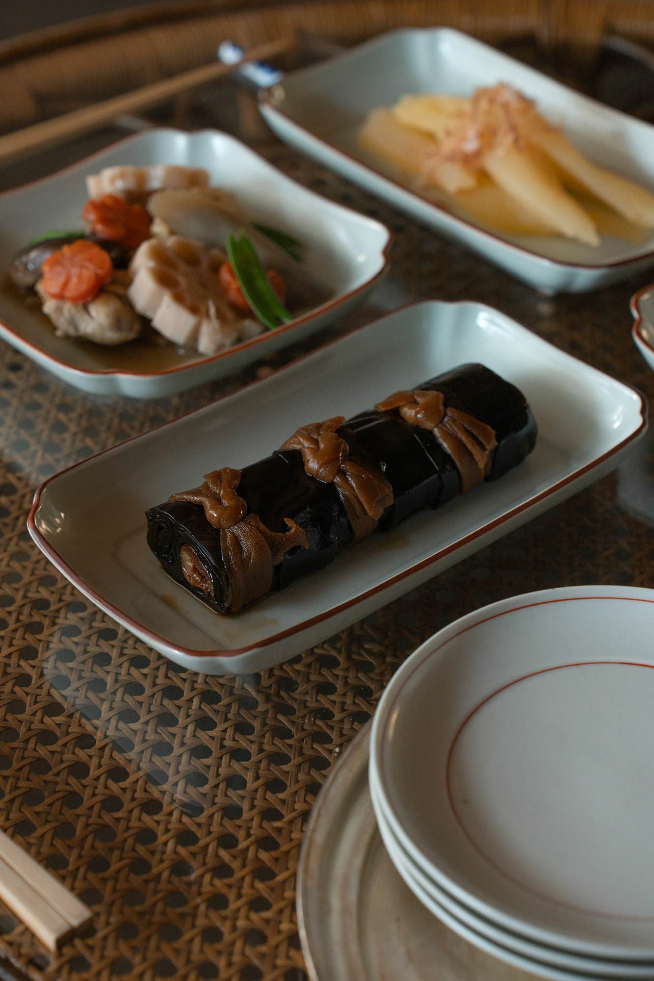 東屋 木瓜角皿 長角宅配便指定 | シキとサイ